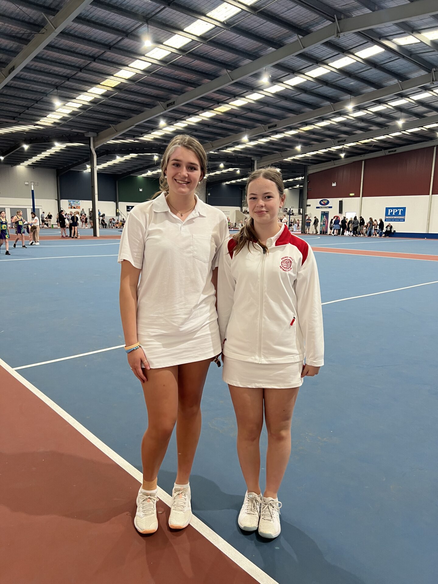 Brown Hill Umpires - Nathalia & Lily